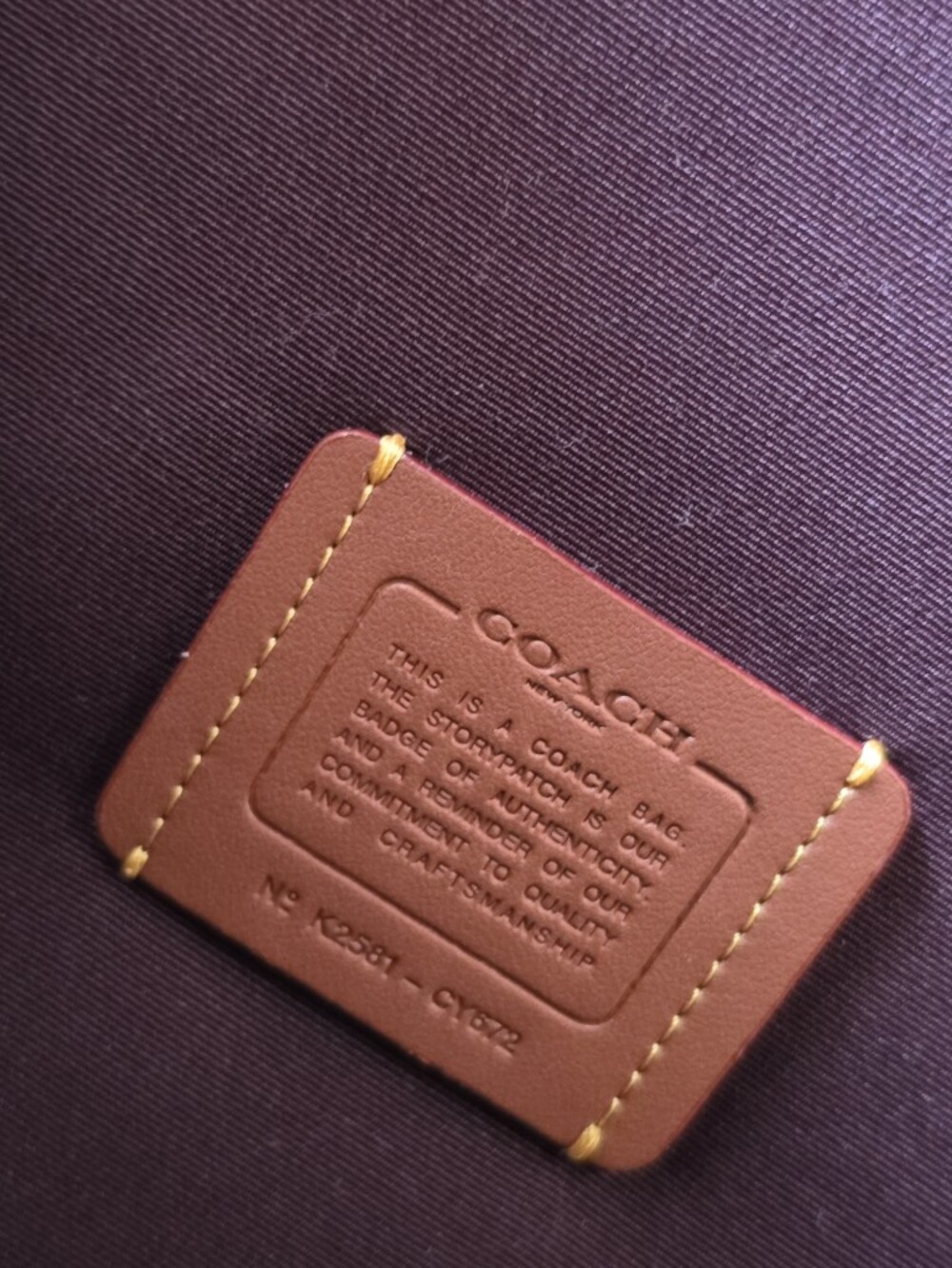 Coach Signature Quilted Leather Tote - Jasmine - Picture 11 of 13